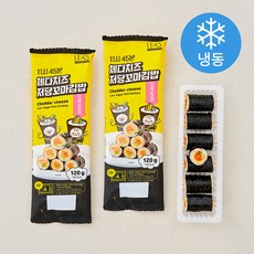 11시45분 체다치즈 저당 꼬마김밥 (냉동), 120g, 2개