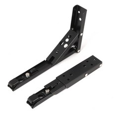 MONESPACE 折疊式層架 黑色 小, 2個