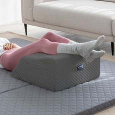 수면도감 다리베개 등쿠션, 차콜, 1개
