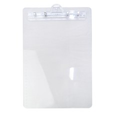 美容考試用 透明壓克力板夾 A4, 1個, 透明色