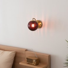 히트조명 무드 1등 벽등 F31086, 레드(F31086RE)