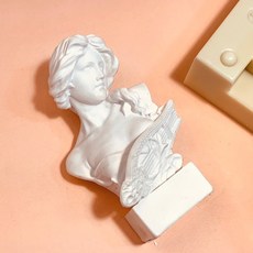 AngleThing 北歐人像雕塑矽膠模具 L號 15cm, 單色