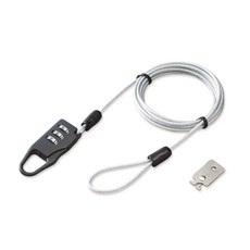 actto 筆記型電腦防盜鎖, NBL-01, 黑色的