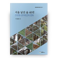 서울 남산 숲 40년(1978~2018)간의 변화, 광일문화사