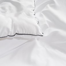 g BEDDING 空氣水洗被套, 白色