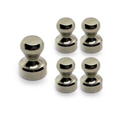 玄關門口罩掛勾 迷你印章磁吸掛勾 5入, 隨機發貨