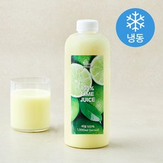 Juicepressed 100% 라임 착즙주스 (냉동), 1개, 1L