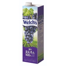 웰치 포도 주스, 1개, 1L