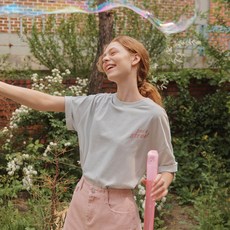 ZERO STREET 女款背部裝飾飄帶甜甜圈短袖T恤