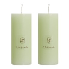 Lapirit Garden 艾草蠟燭 No.2, 艾草香, 320g, 2個