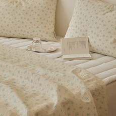 maatila 夏日浪漫雪花泡泡紗單毯SS綠花園, 午後的綠茶