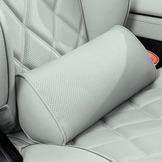 Ez2mk Soft 사계절 통기성 펀칭 자동차 등쿠션 MS-1220, 레귤라그레이, 1개