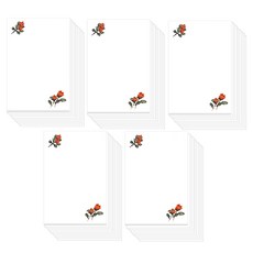 韓國的花書法無字明信片, 100個, 冬茶花