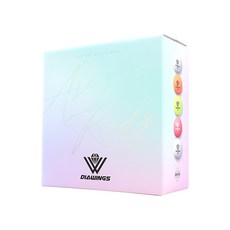 다이아윙스 고반발 비거리 전용 장타 골프공 X5 50p, 화이트, 50개입, 1개