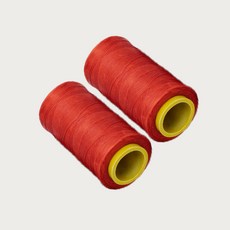 初學者適用編織蠟線 1mm*220m, 紅色, 2個