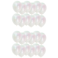 Sempertex 彩色點點氣球 30cm, 透明度, 24個