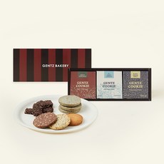 겐츠베이커리 클래식 통쿠키세트 1호 410g + 쇼핑백, 1세트