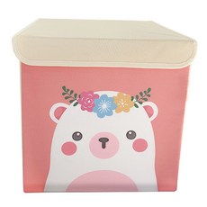 玩具整理箱 玩具收納箱 附蓋式多功能整理箱, 11. 北極熊-Polar