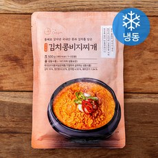 더오담 김치 콩비지 찌개 (냉동), 500g, 1개