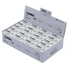 HWARANG JUMBO PP 迷你橡皮擦, 白色, 60個