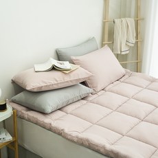 HEIRLOOM Allercell 鬆緊帶式四季床墊, 柔粉色