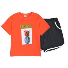 KISPO 女童 Pretzel Niko 四分運動套裝