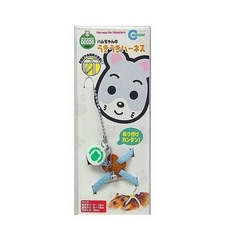 MARUKAN 鼠用外出牽繩, MK-MW-10B, 藍色, 1入