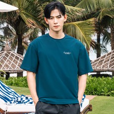 HERRINGBONE apparel 男款寬鬆版水上多功能運動短袖防磨衣 RI384M