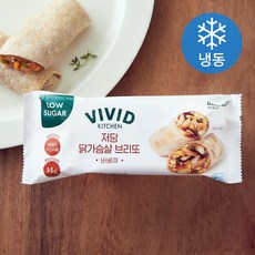 비비드키친 저당 닭가슴살 브리또 바비큐 (냉동), 1개입, 1개