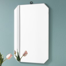 Onmom Company 白木紋八角壁掛鏡 400 x 600 mm, 白木