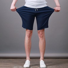 sdengclub 男士透氣高彈力亞麻鬆緊帶短褲 SBJ2558