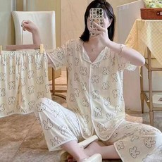 Eolipeul 女性棉質睡衣套裝