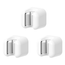 Everhouse 強力黏著拖把多用途掛勾 FREE(6.2 x 5.6 x 4.2 cm), 白色, 3個