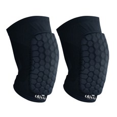 Olivo蜂巢護膝 SVS短版 2入 黑色, 1套