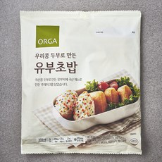 올가홀푸드 우리콩 두부로 만든 유부초밥 4인, 356g, 1개