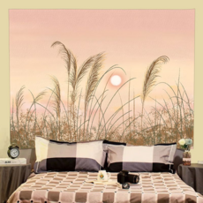 쇼핑닥터 유화 배경 인테리어 패브릭 포스터, 신유화06