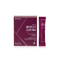 KNUTRA 3.2魚膠原蛋白果凍條 莓果味 30入, 1盒, 600g