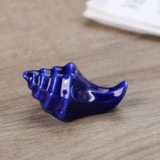 海洋香氣海螺陶瓷筷架, 4個, 3號