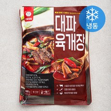 천일냉동 대파육개장 (냉동), 500g, 1개