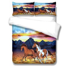 插圖印花被套 140*200cm+枕頭套 40*70cm