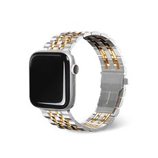 에가든 솔리드 메탈스트랩 38/40/41mm, Sliver + Gold