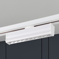 Wonha DS Eco Linne 多功能 10頭 無閃爍 LED 軌道燈 白色 40W, 自然白, 1個