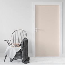 시트몰이 현관문 시트지 2p, 파스텔 핑크 베이지