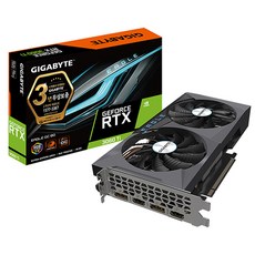 기가바이트 지포스 RTX 3060 Ti EAGLE OC D6 8GB 그래픽카드 제이씨현, GV-N306TEAGLE OC-8GD
