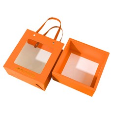 Maket Gamseong 禮物零用錢盒+禮物袋組, 5套, 橘色