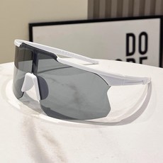 아메리칸로드 러닝 스포츠 사이클링 선글라스 HR2462, 화이트그레이, 1개