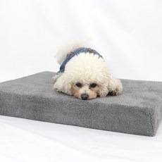 Redpuppy 寵物長方形睡墊, 灰色
