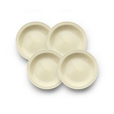 PRELUDE 素色圓形餐盤 14.7cm 象牙白, 4入, 單品