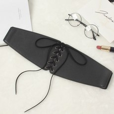 올라운더 여성용 넓은 캐주얼 벨트