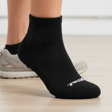 tesla 底部緩衝中筒運動襪 6雙